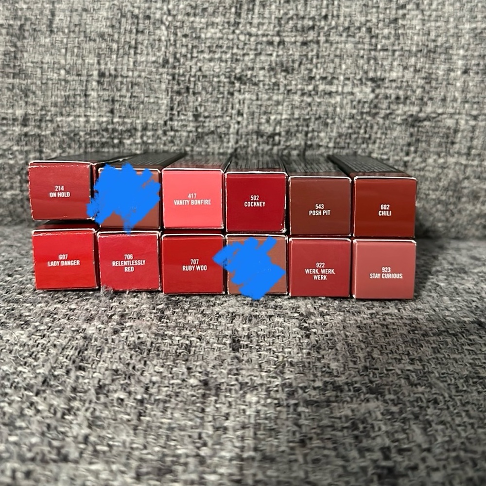 2/$30 - M-A-C Lipsticks